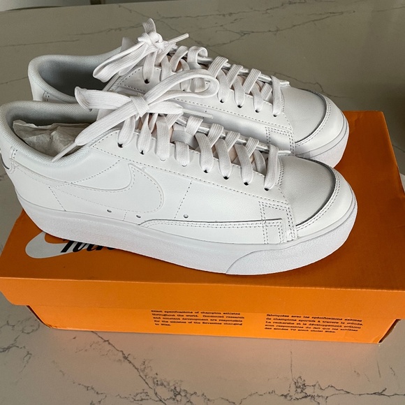 Nike Shoes - Nike Platform Blazer White on white * NWT discounted